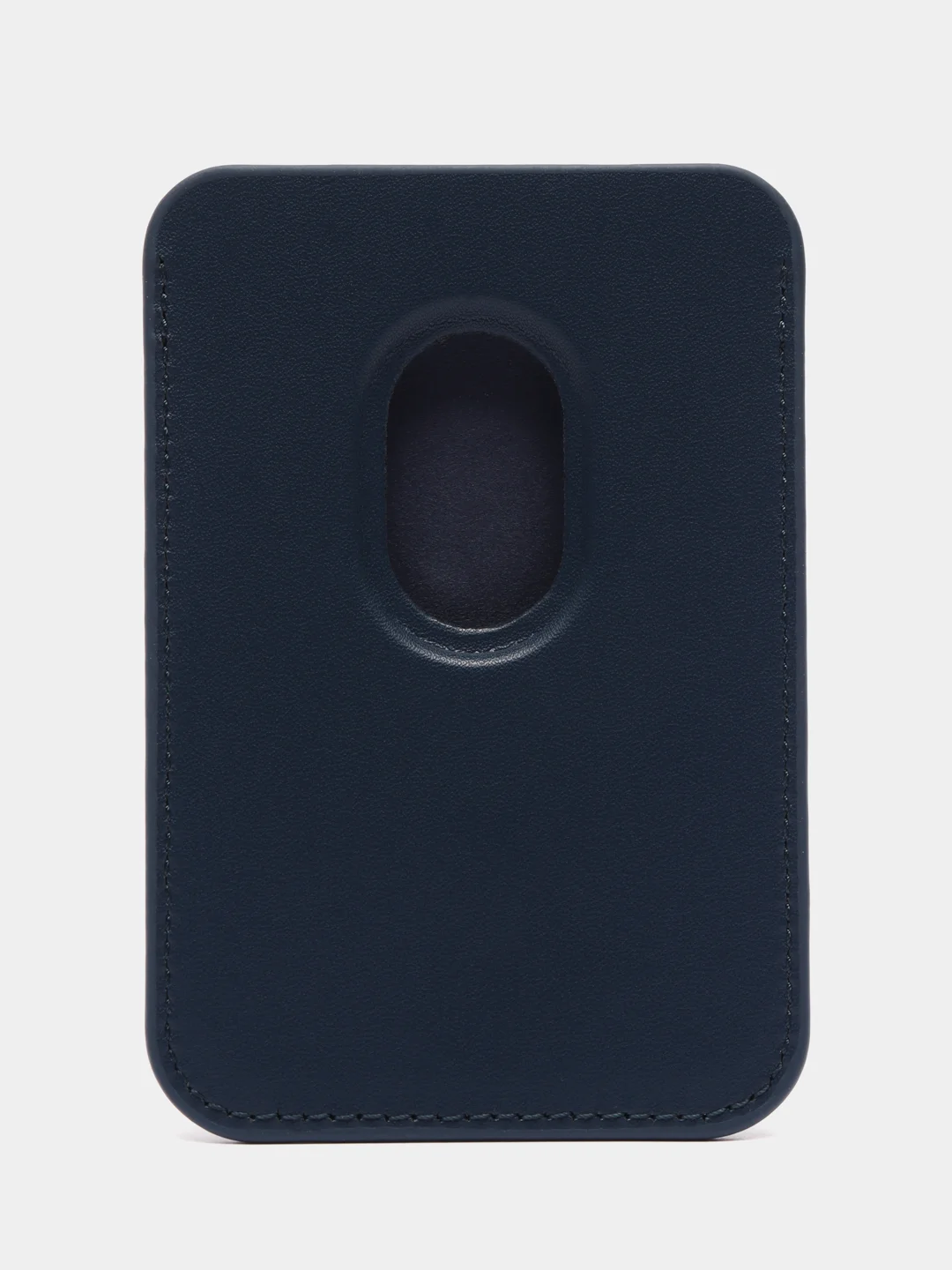 Синий картхолдер (держатель для карт) из исскуственной кожи Mag Safe для iPhone