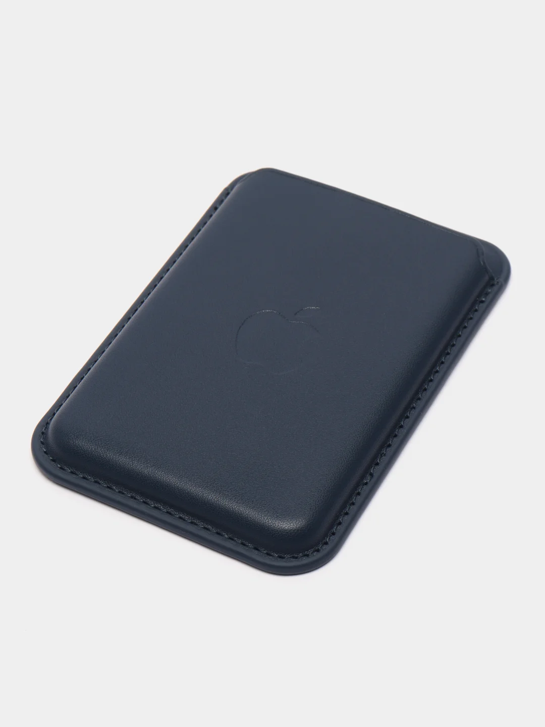 Синий картхолдер (держатель для карт) из исскуственной кожи Mag Safe для iPhone
