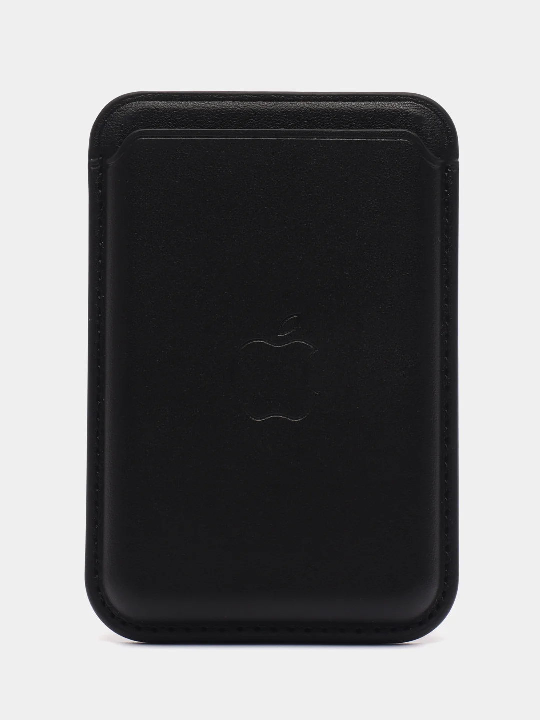 Черный картхолдер (держатель для карт) из исскуственной кожи Mag Safe для iPhone