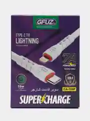 Аметистовый кабель зарядный Type-C - Lightning