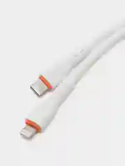 Аметистовый кабель зарядный Type-C - Lightning