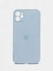 Голубой кожаный чехол для айфон iPhone 7/8,x/xs,Xr,11,12,13,13Pro,13Pro Max,14,14Pro,14Pro Max,14+
