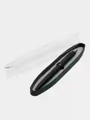 Ручка подарочная шариковая BRAUBERG Larghetto, синяя, корпус черный с хромом, линия 0,5 мм