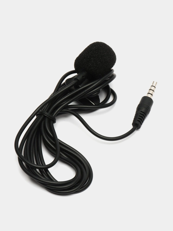 Микрофон петличка RD-VK008, Jack 3,5, 1.5 м