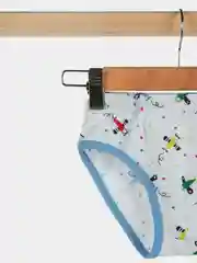 Лазурный комплект белья для мальчика: майка и трусы