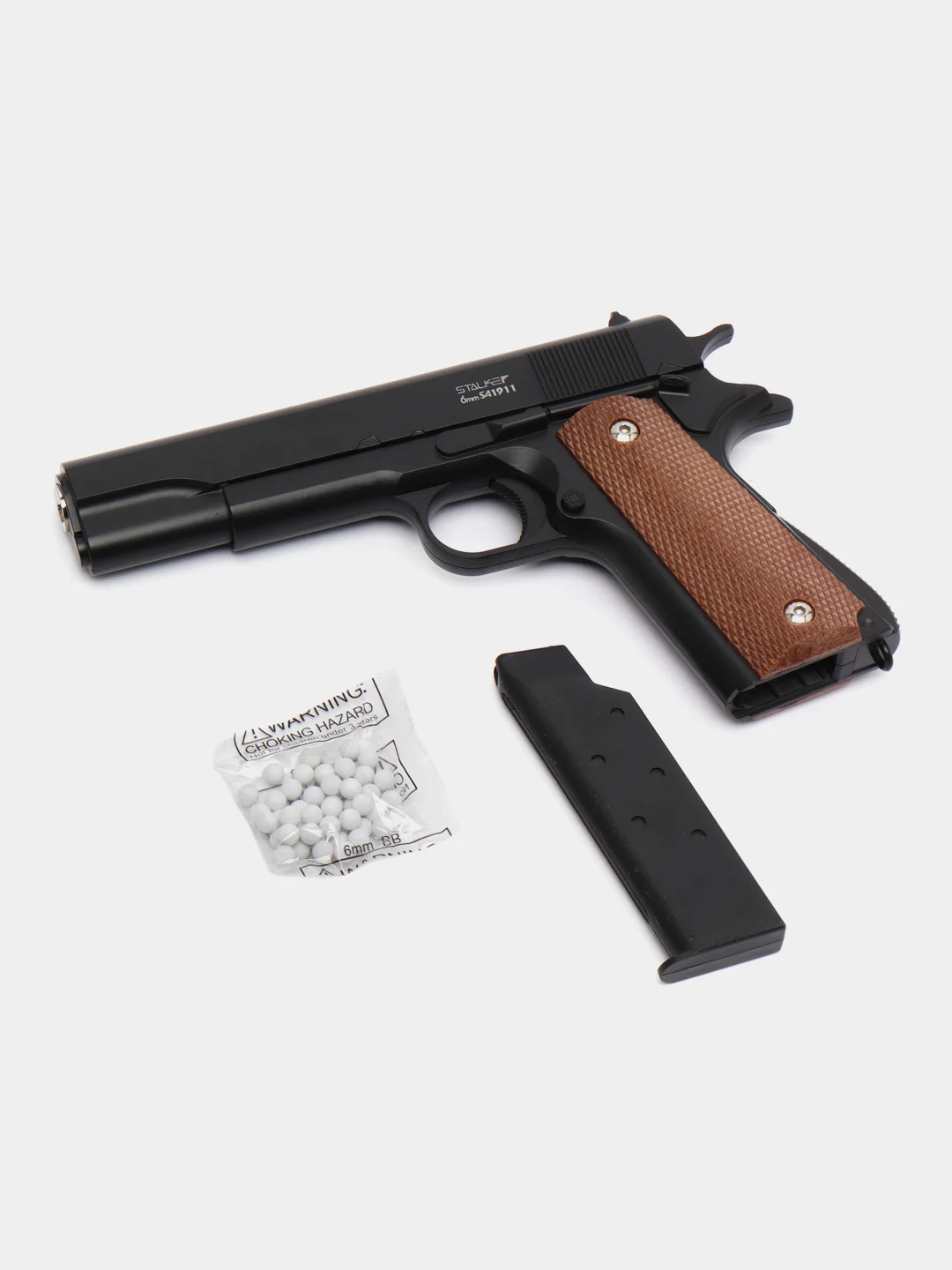 Пистолет пневматический страйкбольный Stalker SA1911 Spring Кольт 1911 на пружине 6 мм