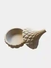 Шкатулка кашпо, гипсовая, ручная работа