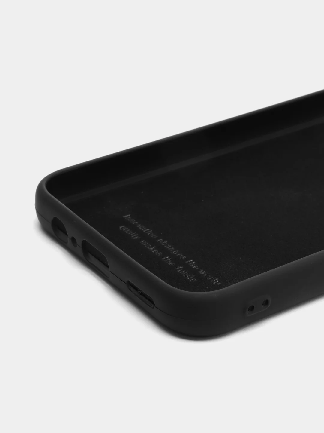 Угольный чехол силиконовый для Samsung Galaxy A14 (Самсунг Галакси А14 Silicone Cover)