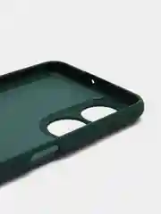 Тёмно-зелёный чехол силиконовый для Huawei Honor X7 / Хуавей Хонор Х7 Silicone Cover