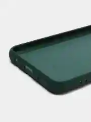 Тёмно-зелёный чехол силиконовый для Huawei Honor X7 / Хуавей Хонор Х7 Silicone Cover