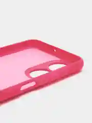 Фуксия чехол силиконовый для Huawei Honor X7 / Хуавей Хонор Х7 Silicone Cover
