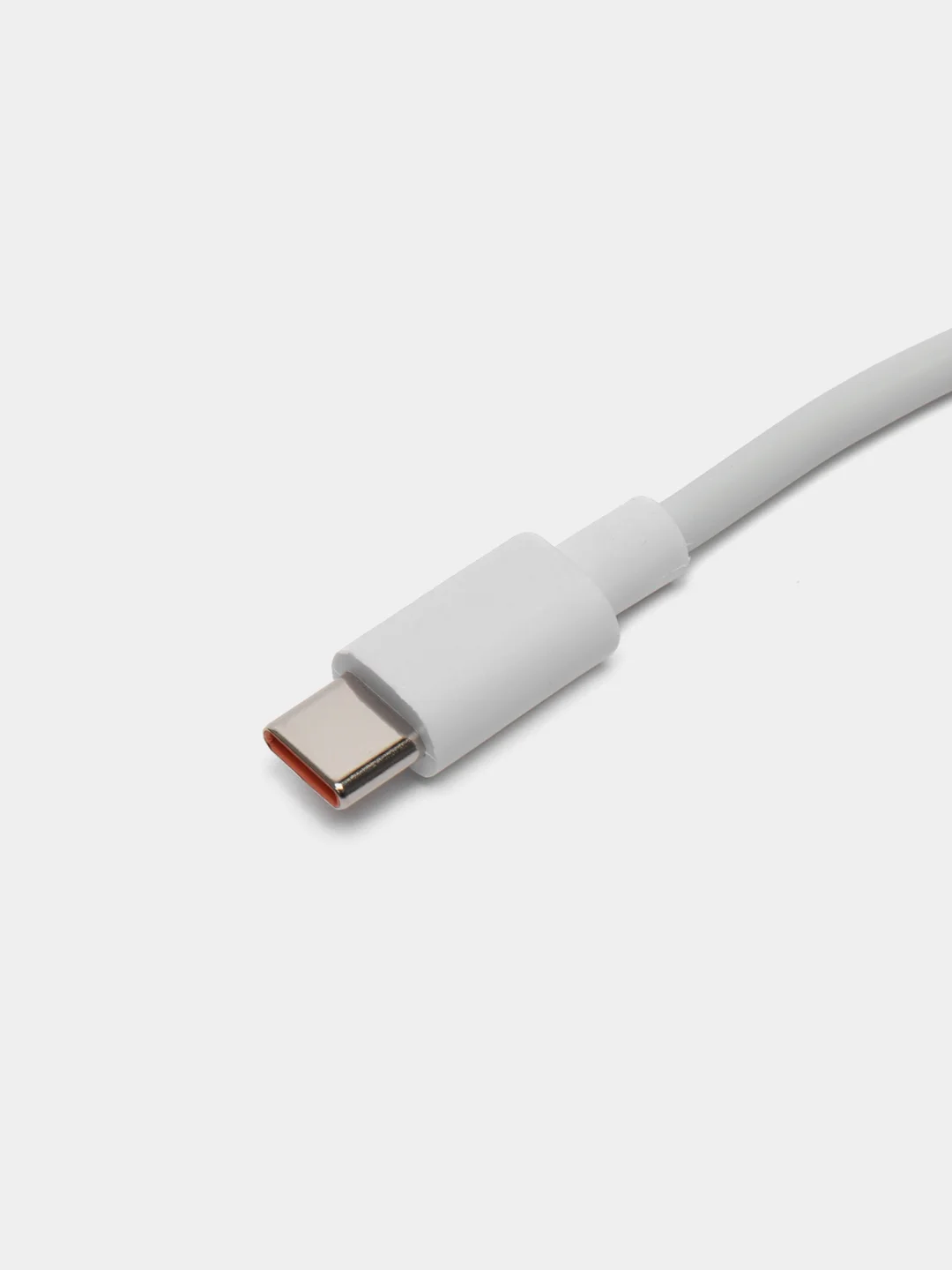 Белый кабель Type C - USB для быстрой зарядки и передачи данных, 2 метра