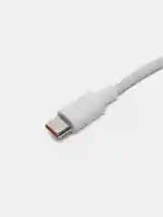 Белый кабель Type C - USB для быстрой зарядки и передачи данных, 2 метра