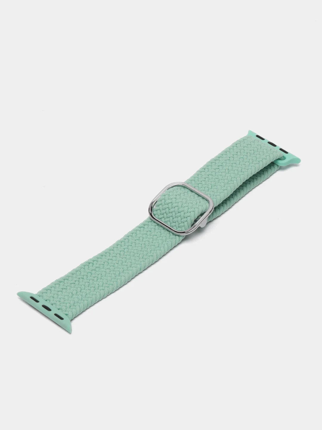 Мятный ремешок для Apple watch, плетеный, нейлоновый, спортивный браслет для умных смарт часов