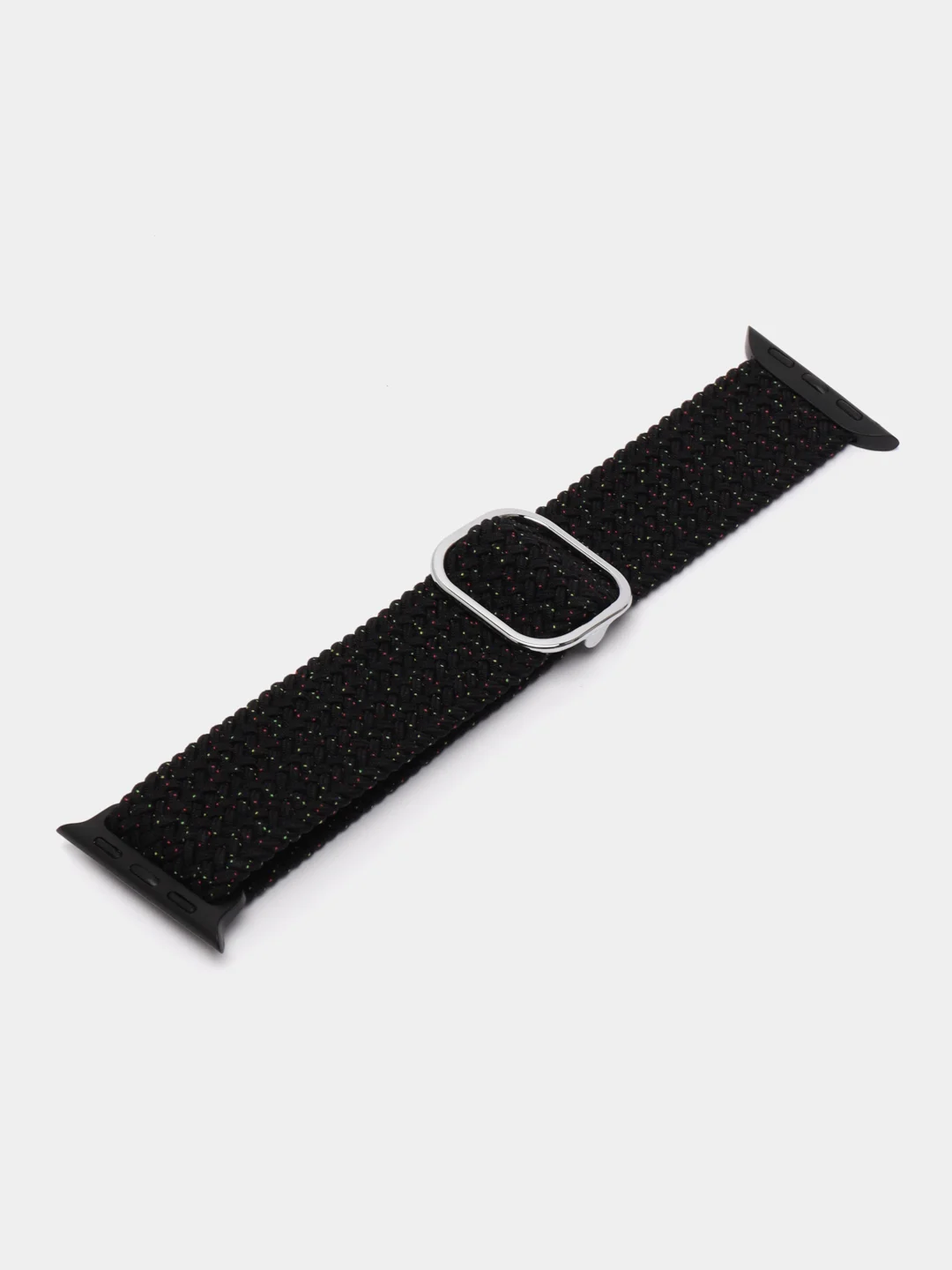 Угольный ремешок для Apple watch, плетеный, нейлоновый, спортивный браслет для умных смарт часов