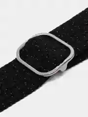 Угольный ремешок для Apple watch, плетеный, нейлоновый, спортивный браслет для умных смарт часов
