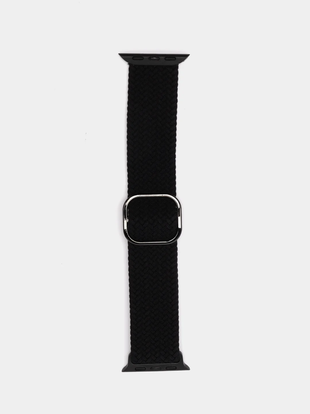 Черный ремешок для Apple watch, плетеный, нейлоновый, спортивный браслет для умных смарт часов