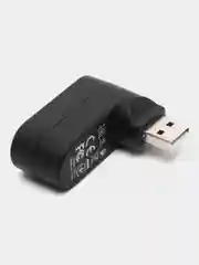 Черный usb-разветвитель Borofone DH3, 3USB, USB-концентратор с подсветкой, переходник