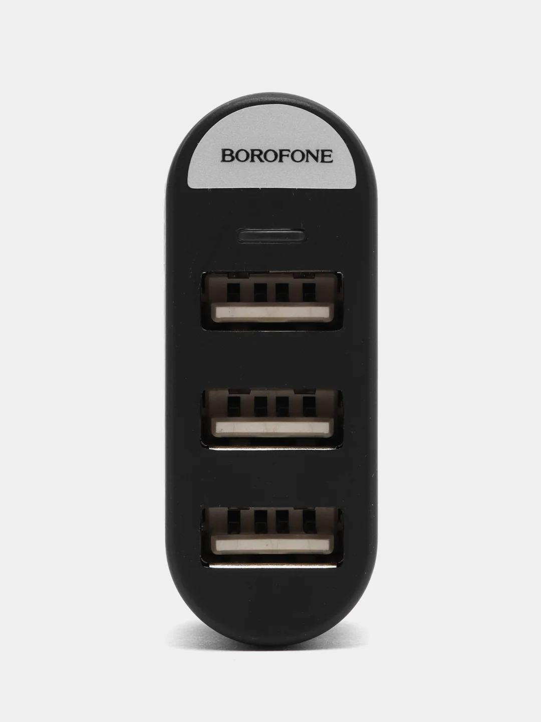 Черный usb-разветвитель Borofone DH3, 3USB, USB-концентратор с подсветкой, переходник