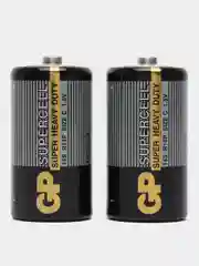 Аккумуляторные батарейки R14 1.5V GP