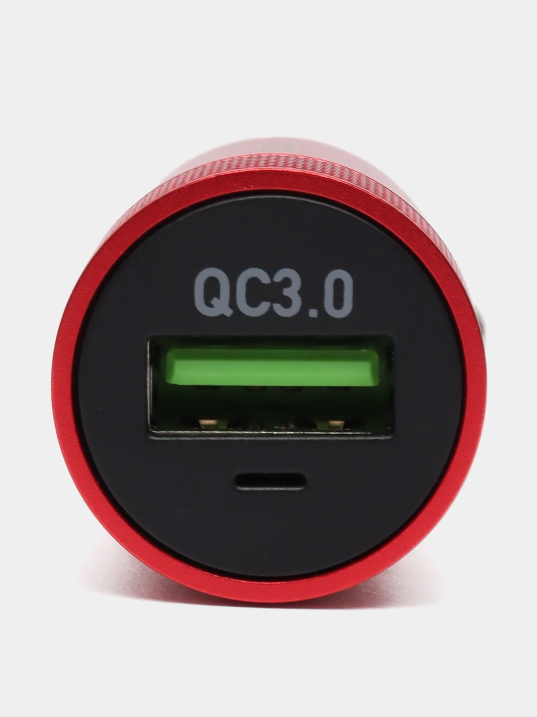Красный автомобильное зарядное устройство HOCO Z32 3000mA QC 3.0 быстрая зарядка, 18W 3.0A