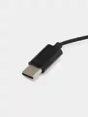 Черный проводные вакуумные наушники Hoco M101 Pro, Type-C разъём, длина 1,2 м