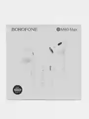 Белый проводные наушники вкладыши Type-C 1.2 м Borofone BM80 Max