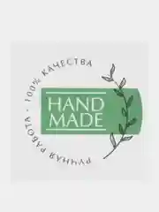 Бирюзовый наклейки - стикеры для бизнеса Hand made (Ручная работа), 10 штук, 20 штук, 50 штук