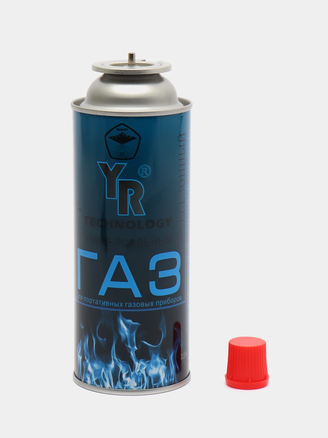 Газ для портатив. плит "YR technoljgy" 220 гр. Универсальный всесезонный