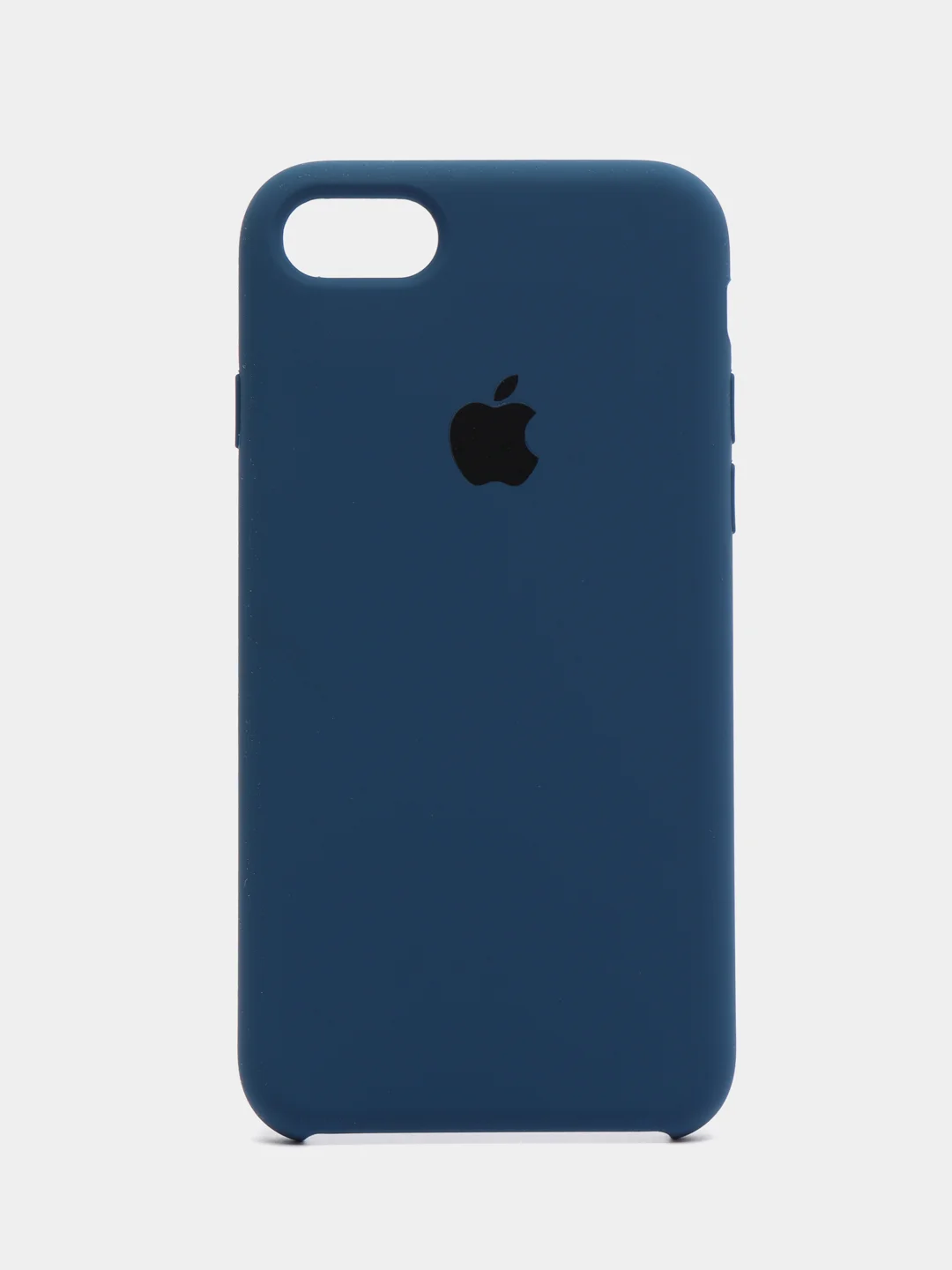 Синий меланж чехол Silicone Case для iPhone 7/8