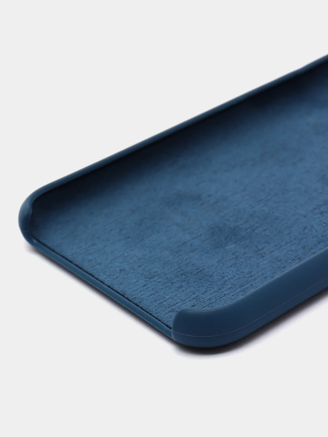 Синий меланж чехол Silicone Case для iPhone 7/8