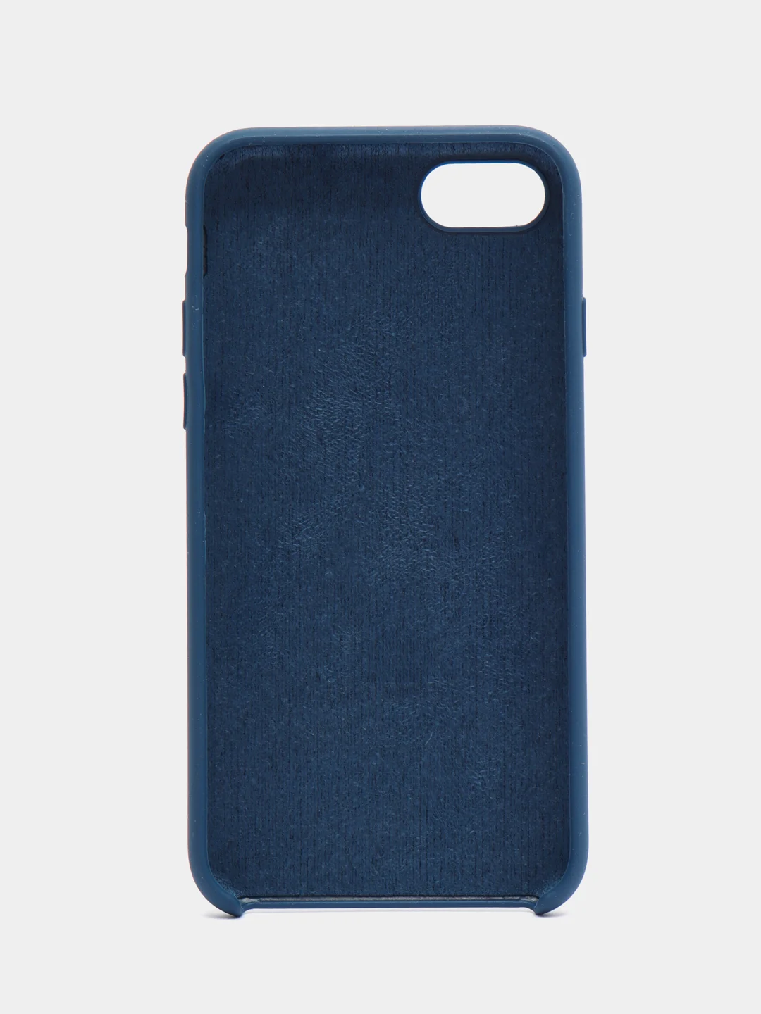 Синий меланж чехол Silicone Case для iPhone 7/8