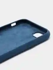 Синий меланж чехол Silicone Case для iPhone 7/8