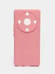 Розовый чехол силиконовый для Huawei Honor X9a (Хуавей Хонор Х9а) Silicone Cover