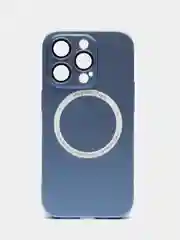 Голубой чехол MagSafe для iPhone (Айфон) 13, 14, Pro