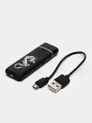 Угольный зажигалка электронная, USB зажигалка, плазменная спираль, зажигалка электронная