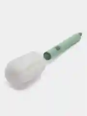 Белый губка для мытья посуды. Ершик для стаканов, бокалов и бутылок