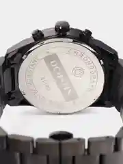 Черный мужские наручные часы Ochstin 6114B с хронографом в подарочной упаковке
