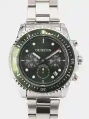Зеленый мужские наручные часы Ochstin 7019C с хронографом в подарочной упаковке