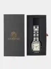 Серебряный мужские наручные часы Ochstin 7240 с хронографом в подарочной упаковке