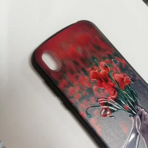 Силиконовый чехол с рисунком Honor y5 2019/8s