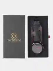 Красный мужские наручные часы Ochstin 7228 с хронографом в подарочной упаковке