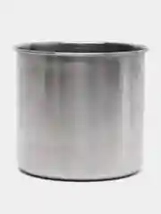 Серый металлик кружка металлическая, походная