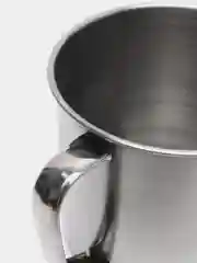 Серый металлик кружка металлическая, походная