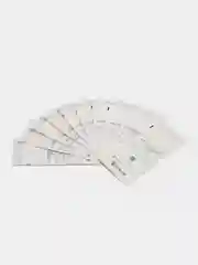 Крафт-пакеты белые, 75 х 150 мм, 10 / 50 / 100 штук