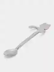 Серебряный ложка из нержавеющей стали / Ложка-кошка / Чайная ложка / Креативная ложка