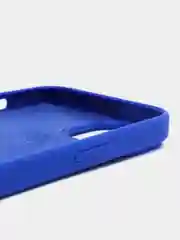 Индиго чехол Silicone Case iPhone 11, 12, 13, 14, Pro, Pro Max, с закрытым низом, кейс