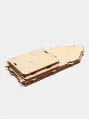 Белый чайный домик деревянный для чайных пакетиков/ набор для творчества