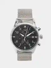 Серебряный мужские наручные часы Ochstin 6043E с хронографом в подарочной упаковке