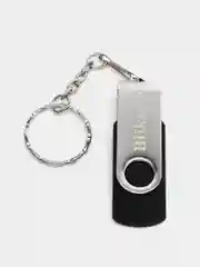 Тёмно-серый флешка USB, флеш-накопитель объемом 64 Гб